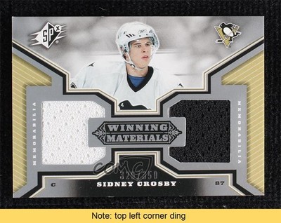 2005-06 SPx Winning Materials 326/350 Sidney Crosby #WM-SC READ tf4