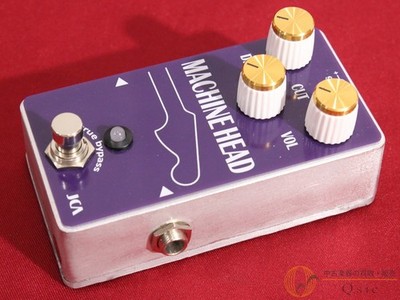 JCA Pedals Machine Head Purple Edition Guitar Effects Pedal Used