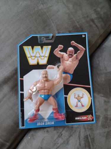 wwe mattel retros  series  8 the iron sheik  wrest...