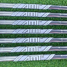 True Temper AMT S400 Steel 7 Shafts Set Golf Pride Grip - Excellent Condition