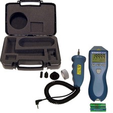 MONARCH PLT200 KIT Laser Tachometer, +/-0.05% RPM Acc, LCD 4YE87
