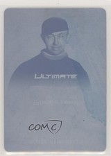 2017-18 Leaf Ultimate Pioneers Printing Plate Cyan 1/1 George Hainsworth HOF 2d8