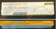 UlcerGard Omeprazole Oral Paste for Horses 0.22 oz 6.15g 4 Doses 1 Syringe