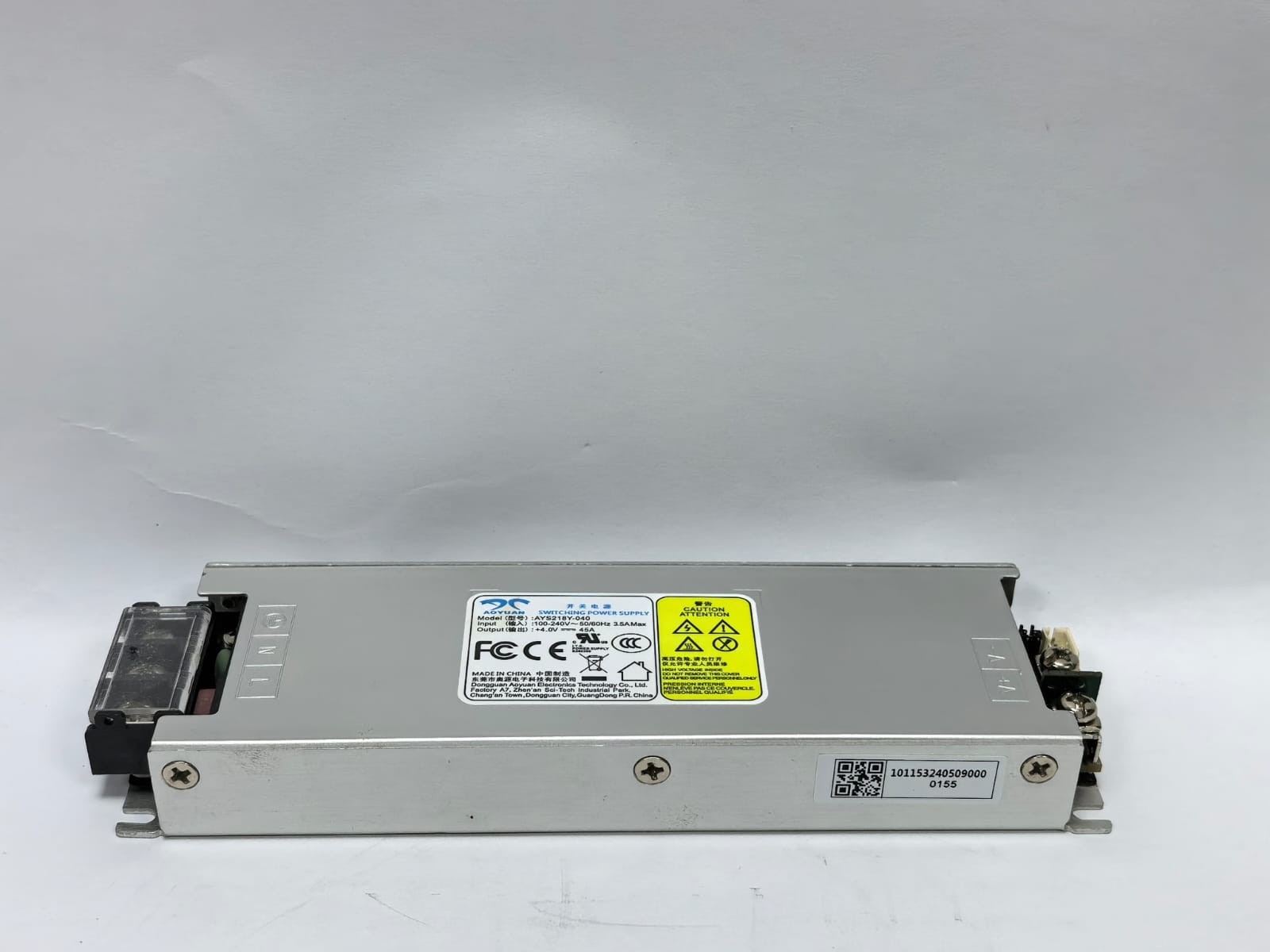 AOYUAN AYS218Y-040 AOYUAN AYS218Y-040 SWITCHING POWER SUPPLY 100-240V PCS 4