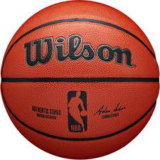 Nba Authentic Indoor/Outdoor Basketball, Brown, 29.5 In.