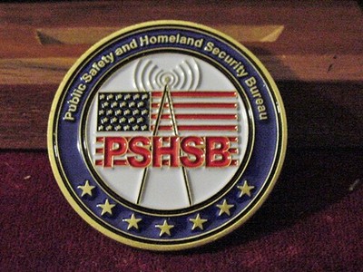 Federal Communications Commission FCC Challenge Coin-Public Safety & Homeland