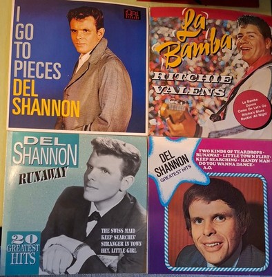 7 LP's Del shannon  Dion La Bamba und andere....