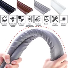 Door Bottom Seal Strip Stopper Under Door Draft Guard Stopper Soundproof Strip