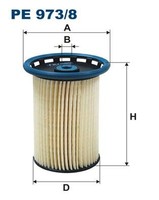 Kraftstofffilter Filtron PE 982 5 FÜR Alfa Romeo FÜR Fiat Treibstofffilter