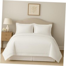 Premium Duvet Cover Set King/Cal-King Size King/Cal-King 104x90 01 - White