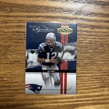 2004 Playoff Honors TOM BRADY Prime Signatures Preview  69/999 #PS-22 PATRIOTS!