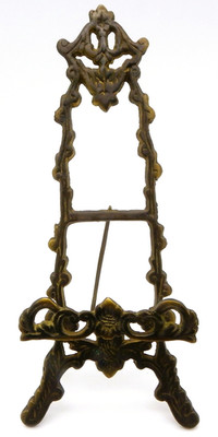 Unbranded Vintage Brass Easel 9'' X 4'' Decorative Home Display Picture Holder