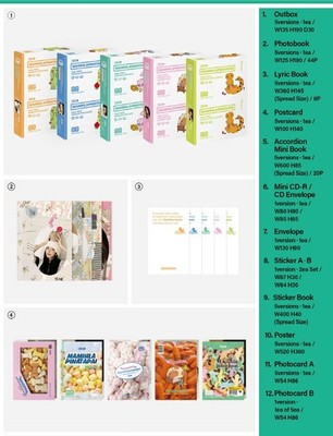 Illit - 4th Mini Album MAMIHLAPINATAPAI Paw Paw 5 versions SET 5CD
