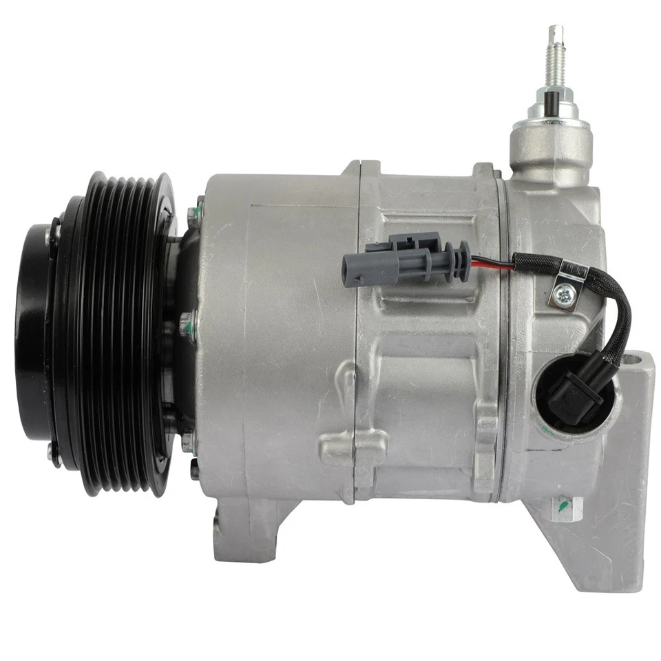 Compresor de aire acondicionado con embrague para Chevrolet Impala Limited 14-16 3,6 L Foto 3 de 4