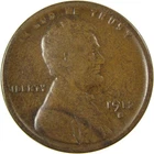 1912 S Lincoln Wheat Cent VG Very Good Penny 1c Coin SKU:I26221