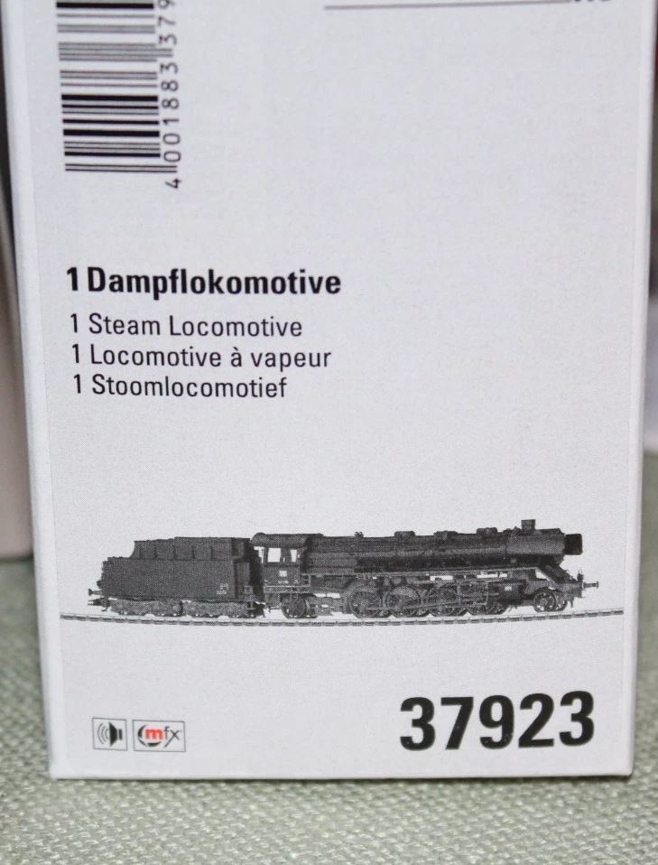 Märklin Dampflok 37923 BR41 178 der DB in OVP digital mfx sound Licht H0