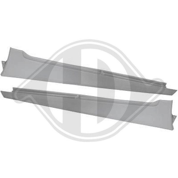 1X Schwellerverkleidung Diederichs 1225462 Hd Tuning FüR Seitlicher Einbau-image