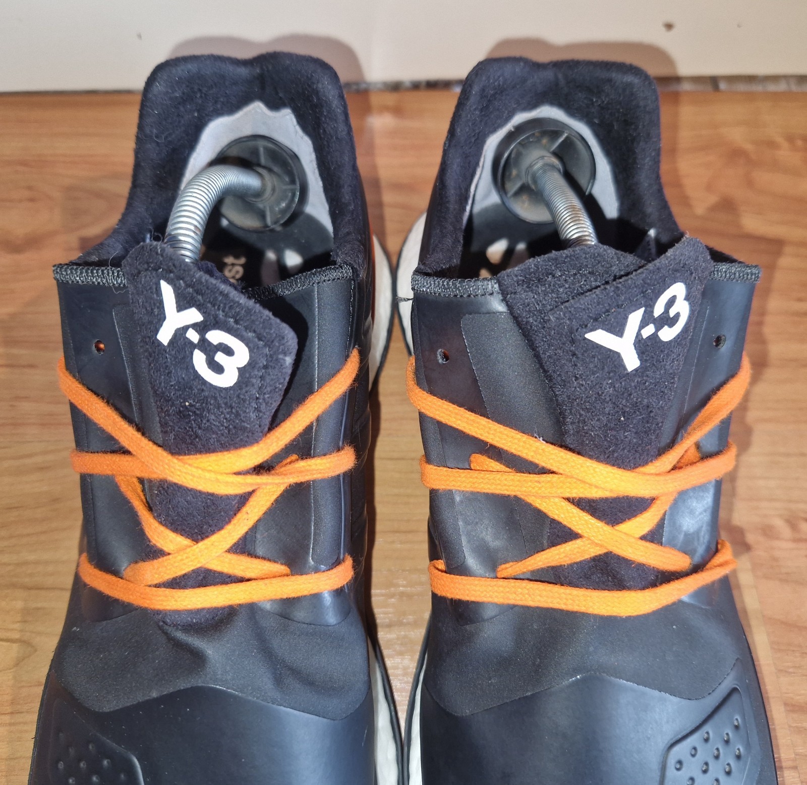 RARE Mens 2016 Adidas Yohji Yamamoto Y3 Pureboost ZG Black Trainers BB5397 UK 10 image 7