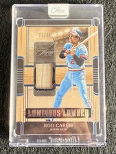 2025 Panini Three and Two - Luminous Lumber Rod Carew, Rod Carew #LUM-RC /49