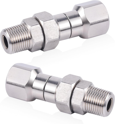 #ad 2PCS 3 8 NPT Pressure Washer Swivel Fitting 4500 PSI Stainless Steel $28.84