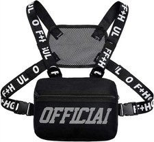 Chest Pack Utility Chest Bag for Men Running Backpack Vest Lightweight Chest ...