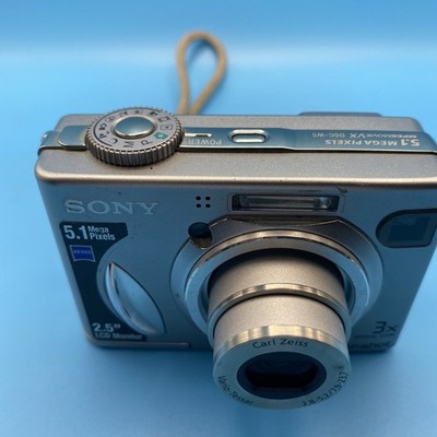 Sony Cyber-shot DSC-W5 5.1 MP Carl Zeiss Lens Digital Camera PARTS