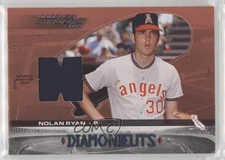2004 Donruss Studio Diamond Cuts Jerseys 136/250 Nolan Ryan #DC-20 HOF e8a