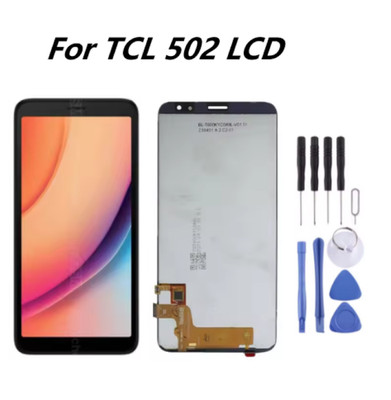 For TCL 502 T432J LCD Display Screen Touch Digitizer Assembly Replacement Black