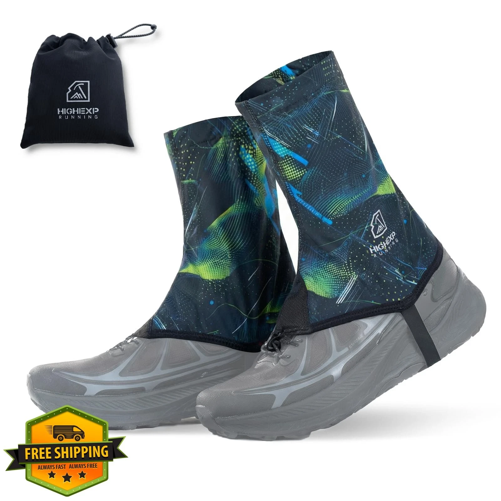 HIGH EXPERIENCE Trail Gaiters Running Low Shoes Ankle Boots Gators Breathable...
Opens in a new wind
