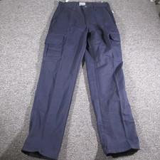 Tyndale Pants Mens 33x33 Navy Arc Rated Flame Resistant Cargo Workwear USA Made