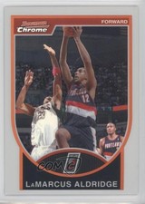 2007 Bowman Draft Picks & Stars Chrome Refractor /299 LaMarcus Aldridge #72 0h6x