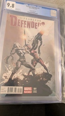 Fearless Defenders #1 1:50 Deodato Variant CGC 9.8 1st Annabelle Riggs Marvel