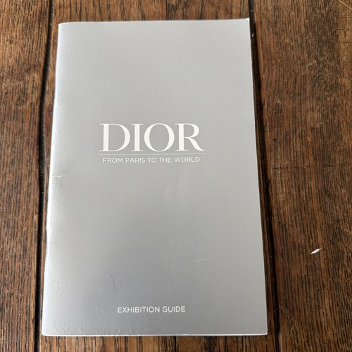 Dior From Paris to the World 2019 Dallas Museum Of Art Exhibition Guide Program
