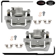 Rear Brake Calipers W Bracket Set 2 For Nissan Sentra Altima Maxima Juke Usa