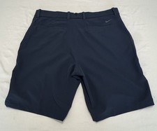Nike Dri-Fit Standard Fit Lightweight Golf Shorts Mens Size 38 Navy Blue