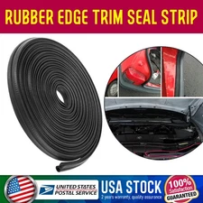 Durable 4M Auto Door Edge Strip Trim Lock Guard Moulding Rubber Seal Protector
