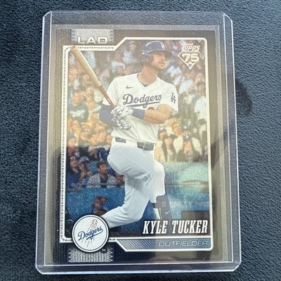 Kyle Tucker Topps Black Foil 1/10 Series 2 2026 #368 Numbered Dodgers