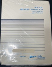 Microsoft MS-DOS Version 3.21 Software/User's GuideUser's Reference Manual New