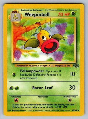1999 Pokemon Jungle Set: Choose Your Card!