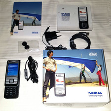 Nokia 6280 Schwarz Silber und Zubehörpaket