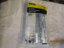 Stanley Barrel Bolt 6" Padlock Zinc Plated Item 81-9041 SP1084 New in Package