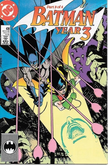 Batman Comic Book #438 DC Comics 1989 FINE | eBay