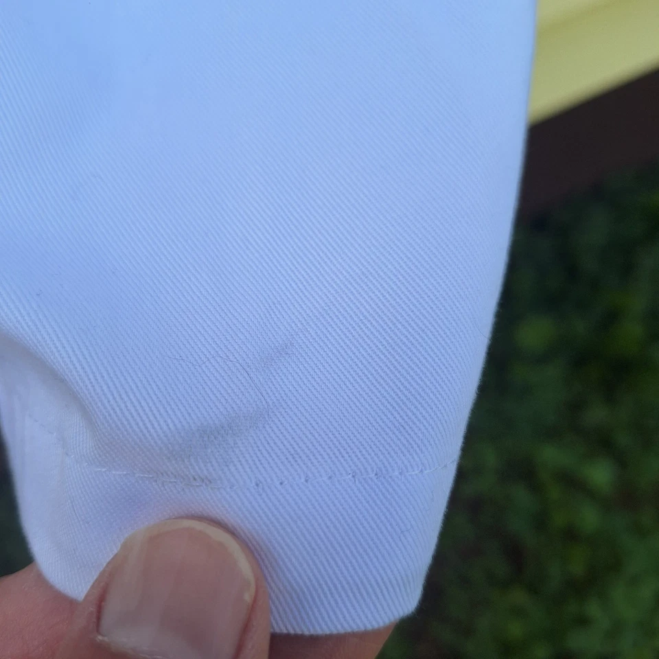 Chef Works Mens 3XL Short Sleeve Button Up Shirt Uniform Cooking Work Business - Image 3 of 4