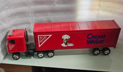 vintage ertl NABISCO CREAM OF WHEAT TRACTOR TRAILER semi truck made in usa
