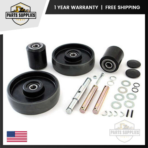 Complete Wheel Kit for Uline Models H-1043 H-1366 H-1193 H-1484 Pallet Jack - Bild 1 von 3