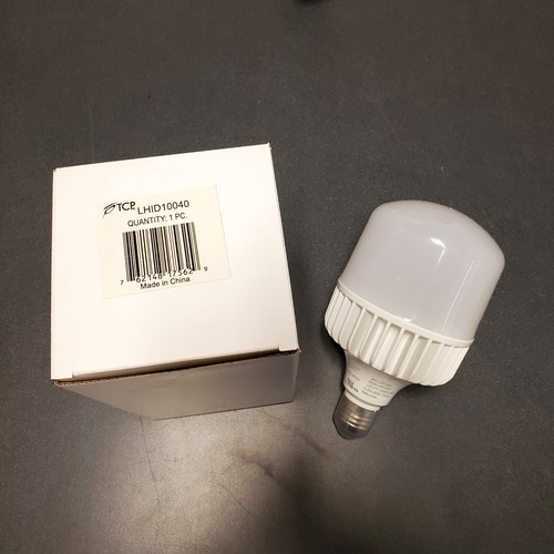 TCP 25W 4000K T-140 High Bay LED Corn Bulb Ballast Bypass Wet-Rated LHID1004025 - Picture 6 of 6