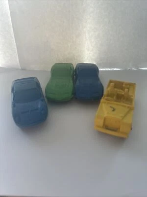 lot de 4 voitures miniature 1/43ème.  Style STELCO TOMTE LAVAL. - Photo 1/4