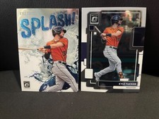 2022 Panini Donruss Optic Splash! Kyle Tucker #SP-11 & Base #176 Astros