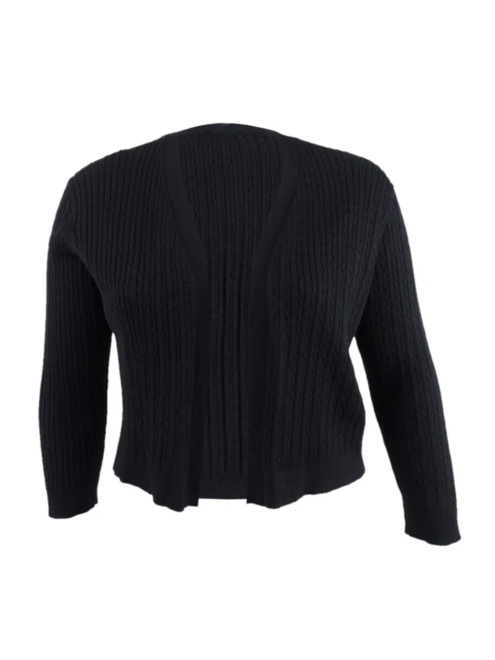 Cárdigan para mujer Tommy Hilfiger tejido con cable Foto 3 de 3