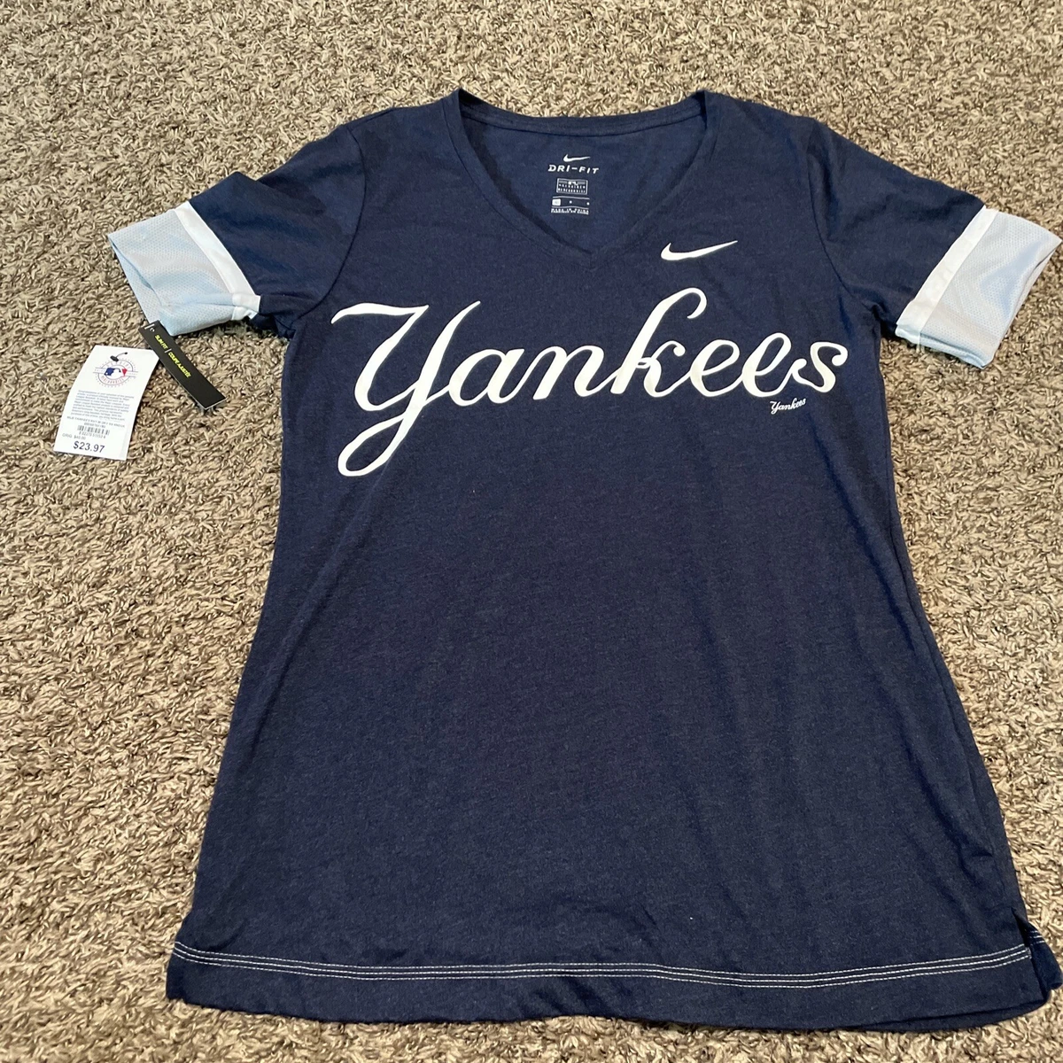 Nike Dri-Fit Team (MLB New York Yankees) Men's Long-Sleeve T-Shirt